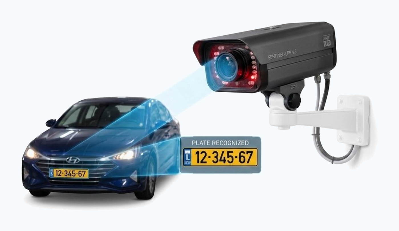 מצלמת ANPR / LPR